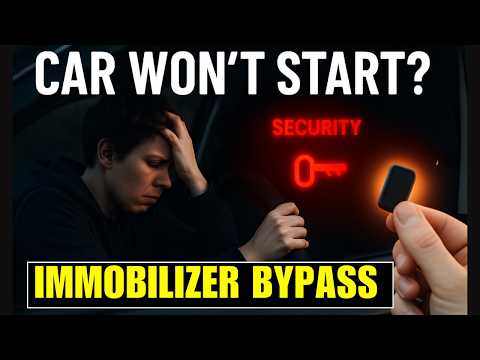 How to Bypass An Immobiliser in Under 10 Minutes Yourself (Legal Way to Fix)