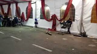 Recogiendo la carpa