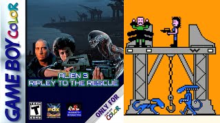 Alien 3: Ripley to the Rescue [GBC] Homebrew