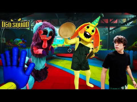 ESCAPE FROM BUNZO BUNNY and POPPY PLAYTIME CHAPTER 2 | D&D SQUAD