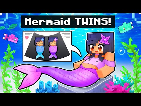 I'm PREGNANT with TWIN MERMAIDS In Minecraft!