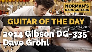 Video thumbnail for Guitar of the Day: 2014 Gibson Dave Grohl DG-335 | Brandon Soriano at Norman's Rare Guitars by Normans Rare Guitars