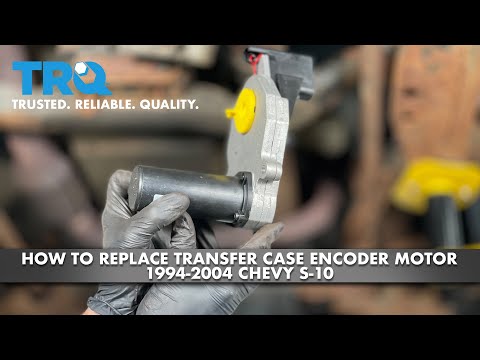 How to Replace Transfer Case Encoder Motor Chevy S-10 1994-2004