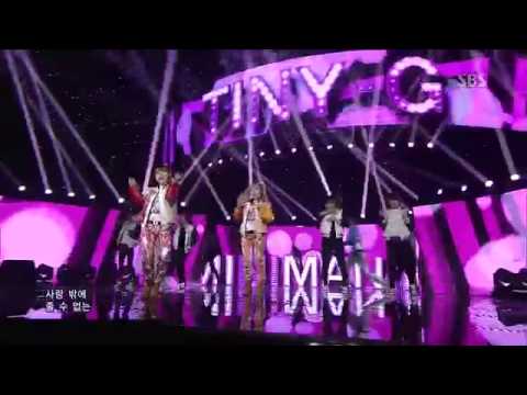 130203 E707 SBS Inkigayo TINY-G - MINIMANIMO Live