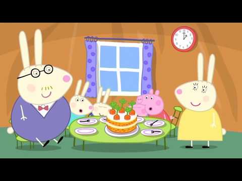 Prasátko Peppa S02E39 NA NÁVŠTĚVĚ U REBEKY (Rebecca Rabbit) CZ 4K ULTRA HD