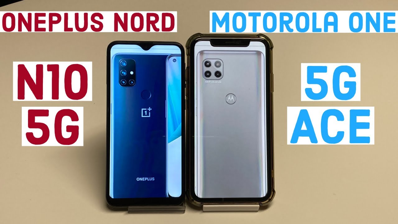 OnePlus Nord N10 5G vs Motorola One 5G Ace