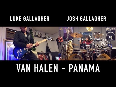 Van Halen - Panama - Cover by Luke and Josh Gallagher