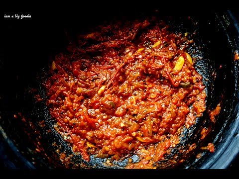 super easy onion chutney side dish for idly dosa and Rice