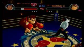 Punch Out!! Donkey Kong Full Fight