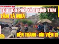 Mưa TẦM TÃ! Sài Gòn TEO HÉO Phố Xá Trung Tâm / Chợ BẾN THÀNH & Phố ĂN CHƠI BÙI VIỆN /Sài Gòn H