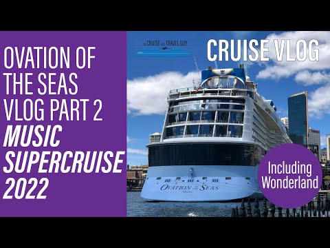 Thumbnail for VLOG PART 2: OVATION OF THE SEAS | Music SuperCruise 2022 incl. Dinner at Wonderland!