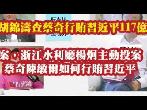 胡锦涛查蔡奇行贿习近平117亿案，浙江水利厅杨炯主动投案。“曹娥江大闸”与“浙东引水工程”，蔡奇陈敏尔如何行贿习近平。 2026-07-20 00:10