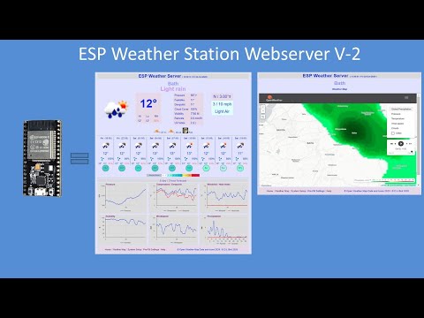 Tech Note 145 - ESP32 Advanced OWM Weather Server
