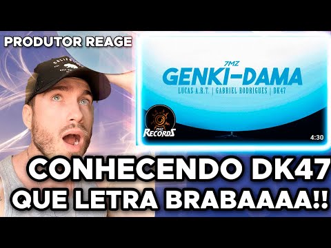 (LÍRICA PESADA!) GENKI-DAMA - Lucas A.R.T., Gabriel Rodrigues e DK47 (REACT, ANÁLISE)