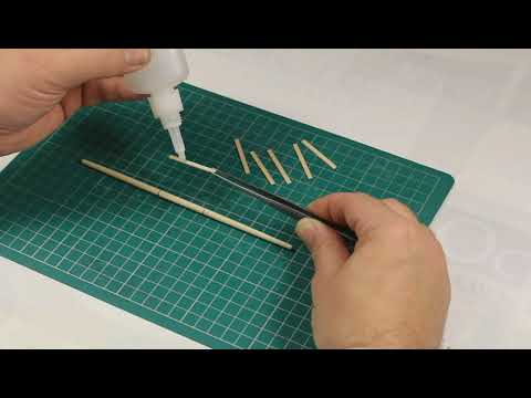 85- Elaboración y pintado de una verga. HMS Terror - Modelismo Naval