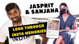 Insta Memories with Jasprit Bumrah and Sanjana Gan