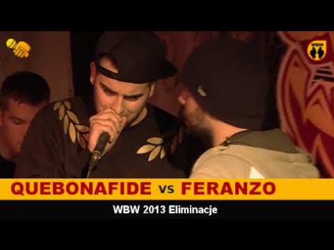 Video thumbnail for Eliminacje 2013: Quebonafide vs. Feranzo