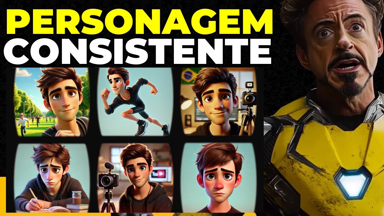Descobri a Melhor Forma de CRIAR PERSONAGENS CONSISTENTES Com o ChatGPT! (Fácil e Automático)
