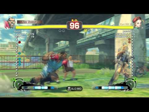 SSFIVAE~ Balrog (Baoh7) vs.  Cammy (youshikibi)  HD