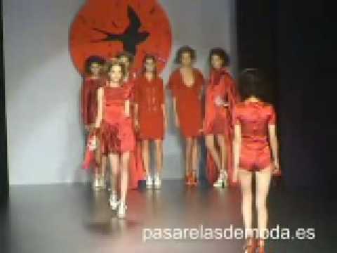 Desfile de Antonio Alvarado Cibeles/sept. 08