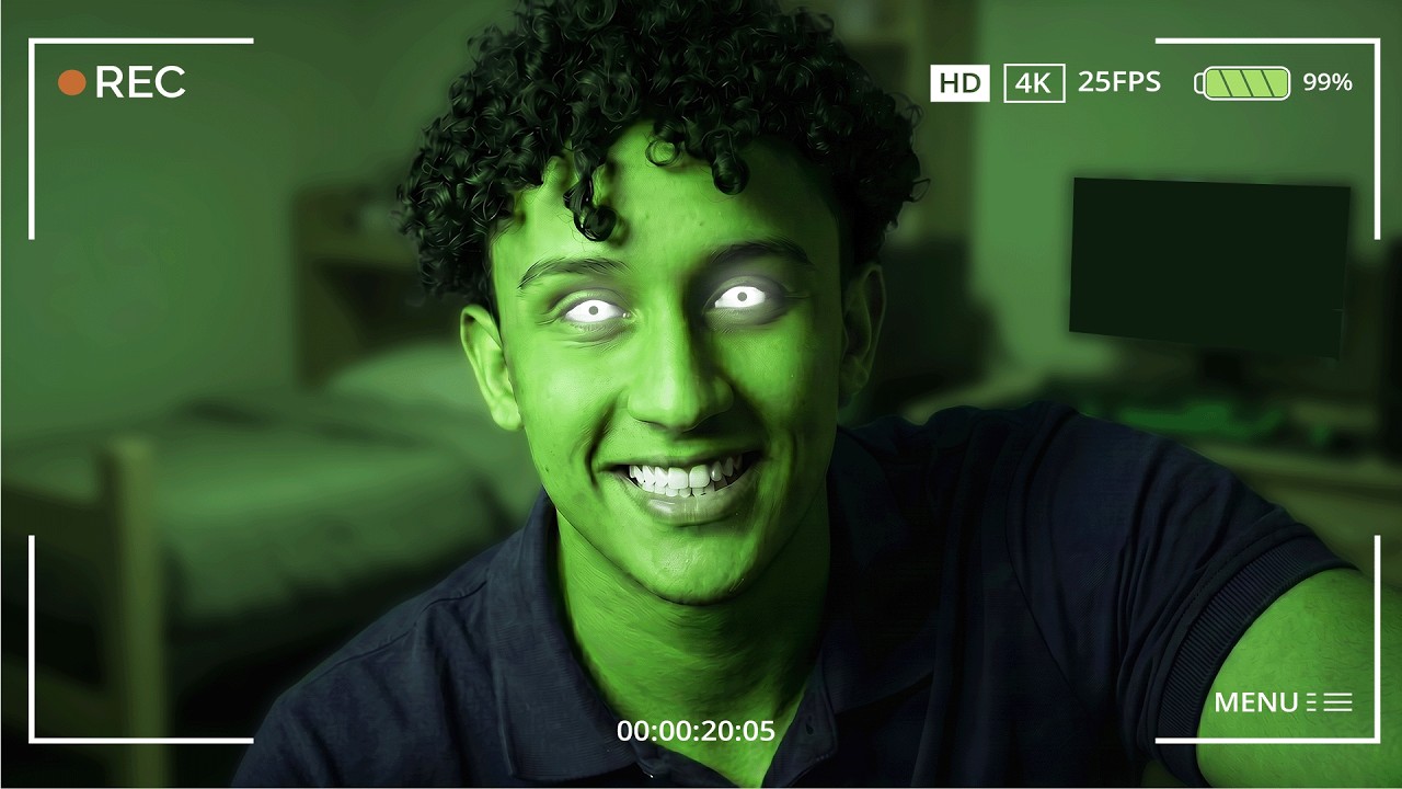 I caught A GHOST on Security Cameras!