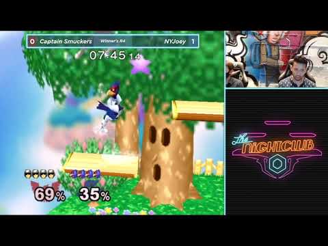 The Nightclub S1E5: Captain Smuckers (Falcon) vs NY Joey (Falco) - WR4 SSBM