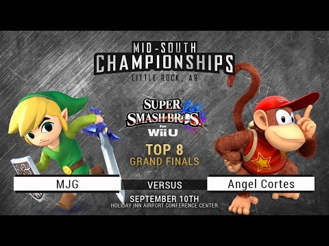 MSC 2016 - MJG ( Toon Link / Villager ) vs Angel Cortes ( Diddy Kong ) Smash 4 Wii U Grand Finals