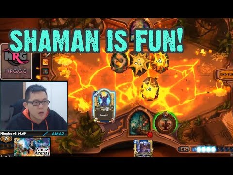 Amaz 12 wins Arena with Shaman - Shaman is Fun!