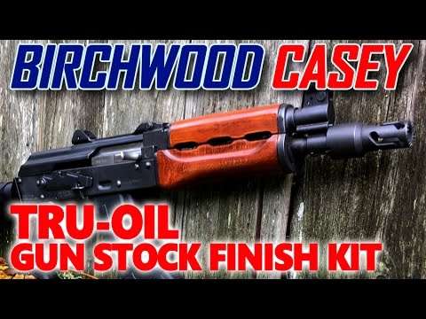 Birchwood Casey Tru-Oil Gun Stock Finish Kit - Demonstration