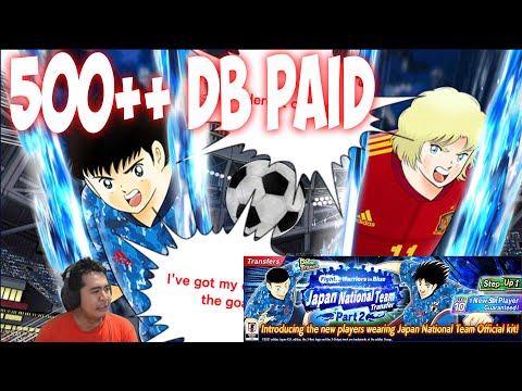 Catatan Gacha Seorang Sultan - Gacha Full Step Japan & Santana paid - Captain Tsubasa Dream Team