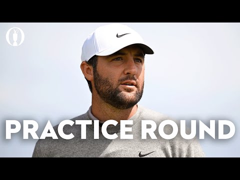 Scottie Scheffler's FIRST LOOK at Royal Portrush | The 153rd Open