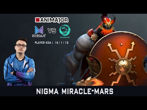 MIRACLE - MARS - ANIMAJOR 2021 - NIGMA vs BEASTCOAST