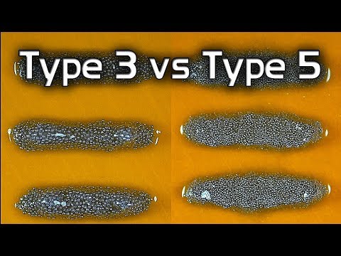 Solder Paste 101 : Type 3 vs Type 5