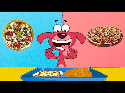 Rat A Tat Candy Pizza OR Vegetable Pizza Funny Animated dog cartoon Shows For Kids Chotoonz Tv