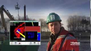 preview picture of video 'Dredging in Zeebrugge - Carlson Machine Control DredgeRover™ Application Video'