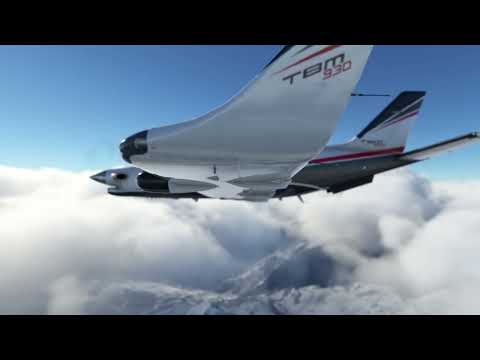 MFS2020 TBM930 Improvement mod AAU1 update Ultra graphic