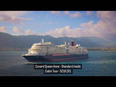 Thumbnail for Cunard Queen Anne - Standard Inside Cabin Tour - 5216 (ID)