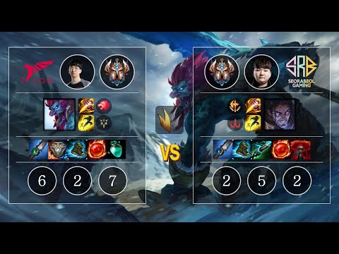 TLN River Trundle vs SRB Danchung Sylas Jungle - KR Patch 10.12
