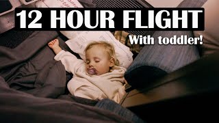 Surviving a Long Haul 12 Hour Flight With a Toddler