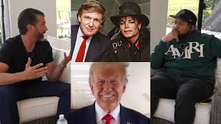 Donald Trump Jr tells DJ Akademiks about his Upbringing & shares a Funny Michael Jackson story!