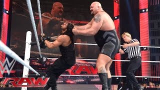 Roman Reigns vs. Big Show: Raw, April 6, 2015
