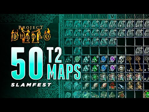 50 T2 Maps Slamfest - Project Diablo 2 (PD2)
