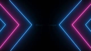 neon lights stage animation background video, progressive neon overlay loop, neon background effect