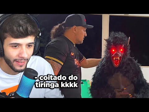 RAFÃO REAGE A TIRINGA TROLADO PELO LOBISOMEM!