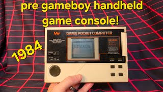 1984 handheld Console ( Epoch Game Pocket Computer ) 