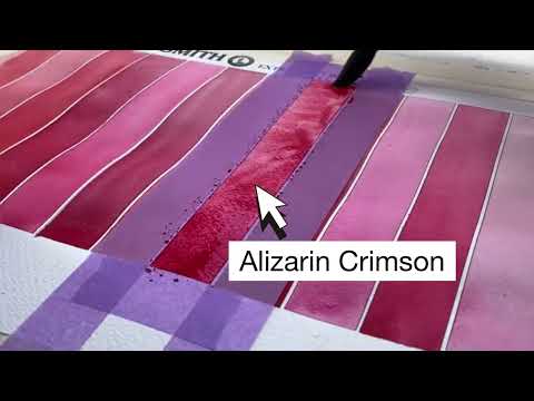 What Color Wednesday: Alizarin Crimson