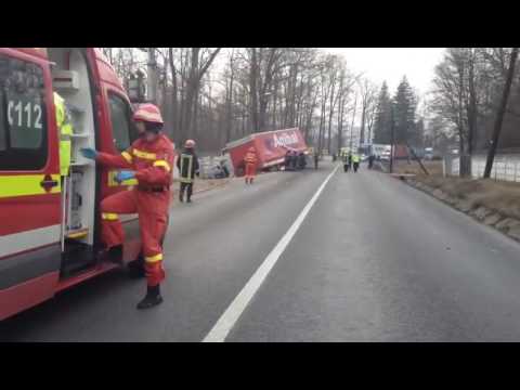 tir rasturnat valea ursului