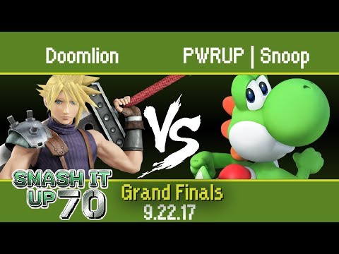Doomlion (Cloud) vs PWRUP | Snoop (Yoshi) - Grand Finals - SIU 70 - Wii U