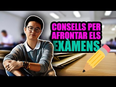 Consells per afrontar els exàmens