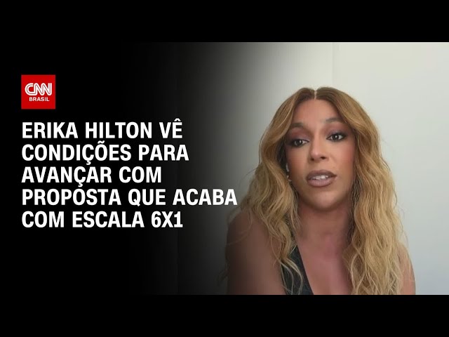 Erika Hilton à CNN: Acho que temos condições de tramitar o texto do fim da escala 6x1 | BASTIDORES